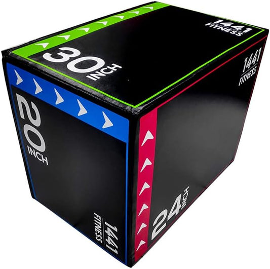 3-in-1 Plyo Jump Box (Wooden) | Yes4All