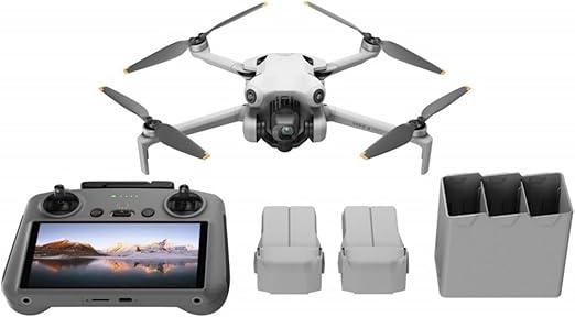 DJI Mini 4 Pro Fly More Combo Plus: 4K HDR Camera Drone