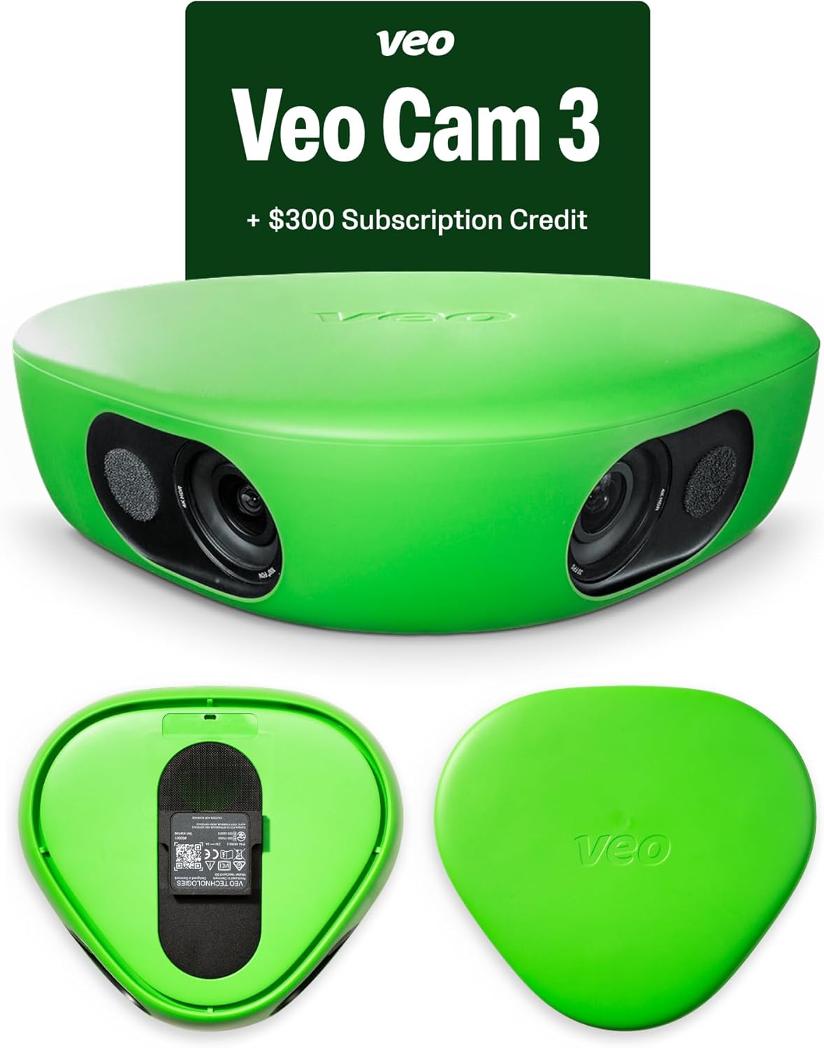 Veo Cam 3 5G: 1080HD AI Sports Camera, Long Battery