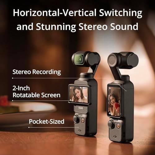 DJI Osmo Pocket 3 Creator Combo - 4K Vlogging Camera