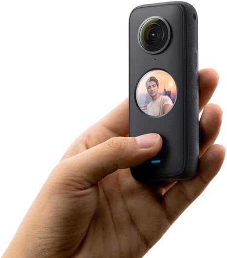Insta360 X3 Action Camera, 360 Lens, Stabilization, Black Edition