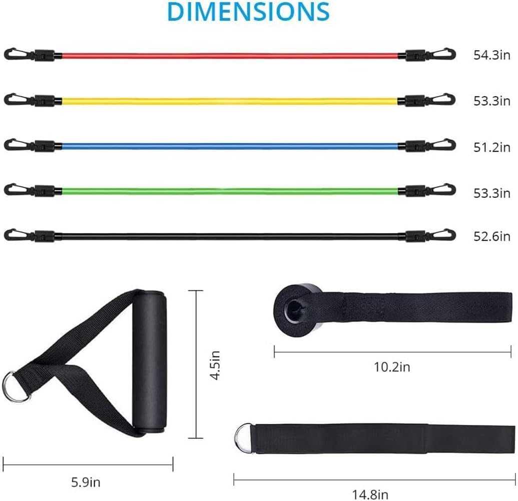 Sky-Touch Fabric Hip Resistance Bands (Set of 3)