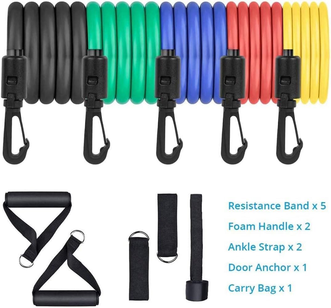 Sky-Touch Fabric Hip Resistance Bands (Set of 3)