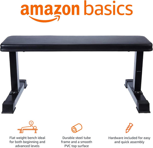 Amazon Basics Flat Weight Bench