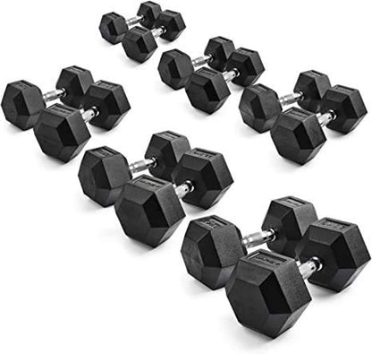 Adjustable 20 kg Dumbbell/Barbell 3-in-1 Set