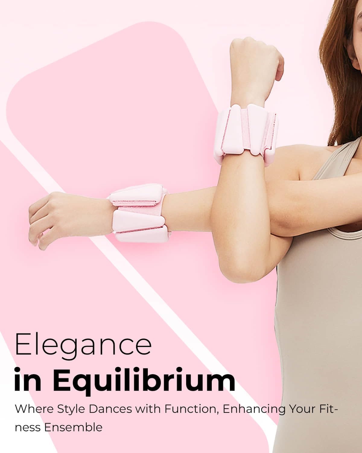 Adjustable Wrist/Ankle Weighted Bangles (Pair)