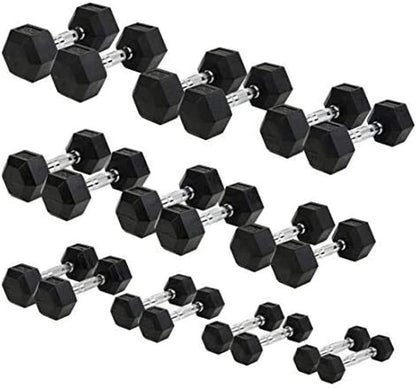 Adjustable 20 kg Dumbbell/Barbell 3-in-1 Set