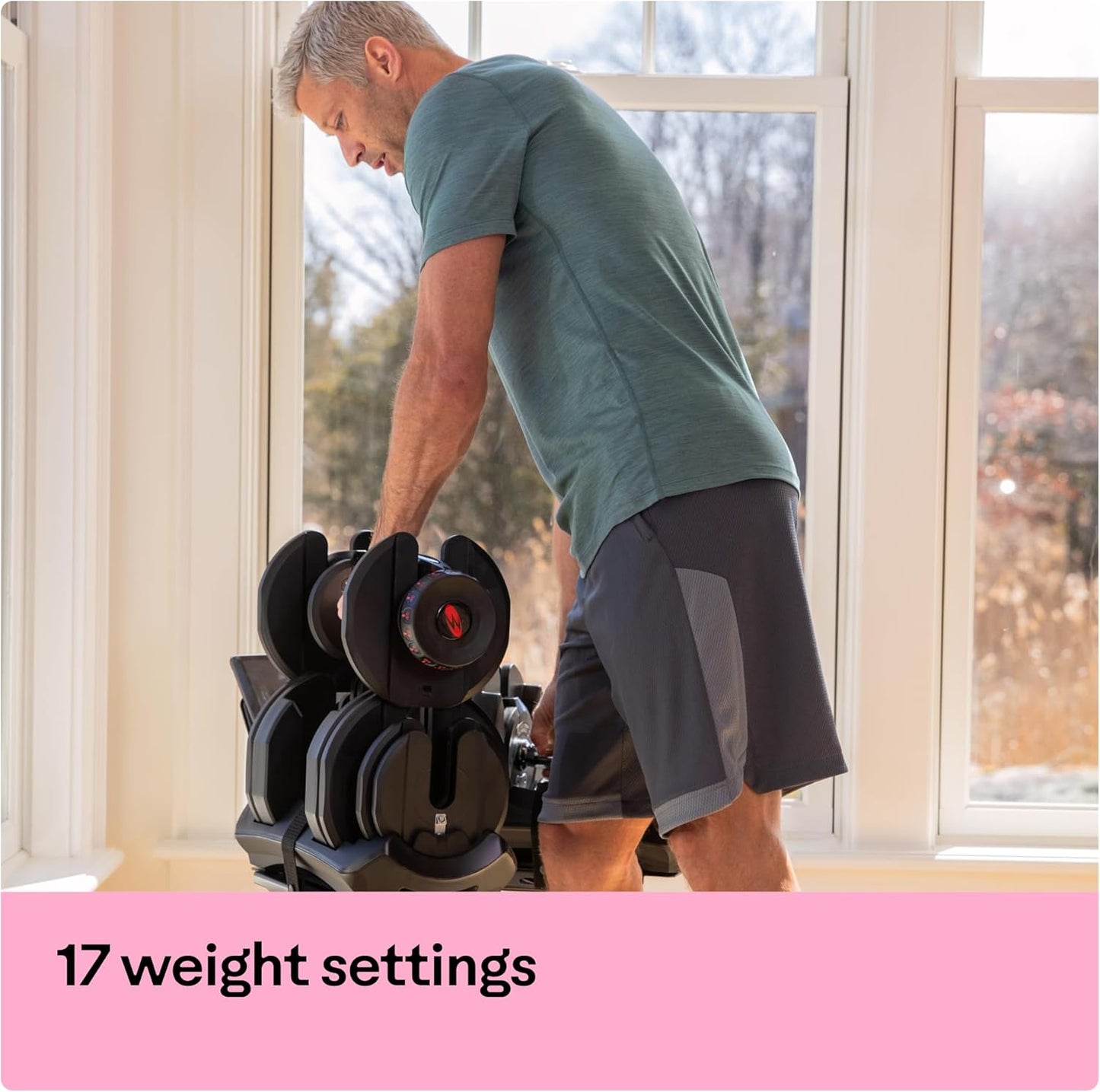 Bowflex SelectTech 552 Adjustable Dumbbells (Pair)