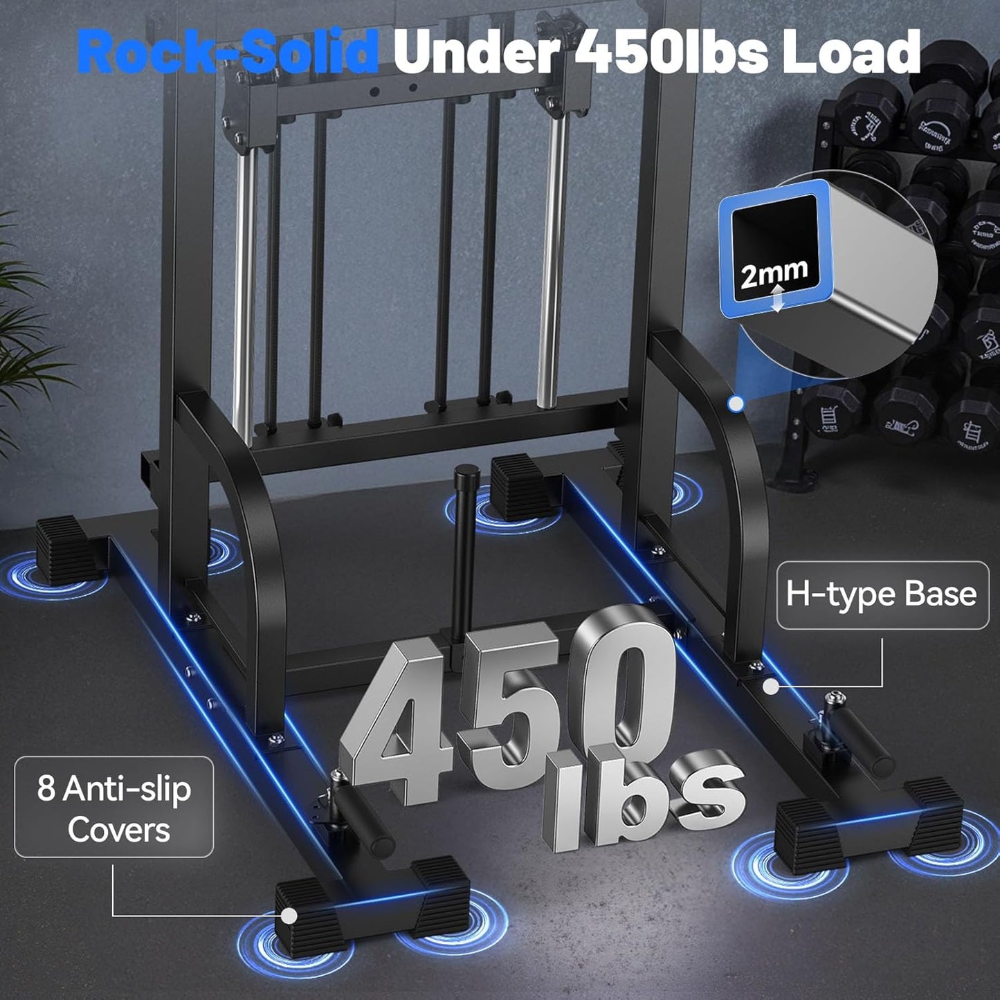 Sportsroyals Power Tower Pull-Up & Dip Station