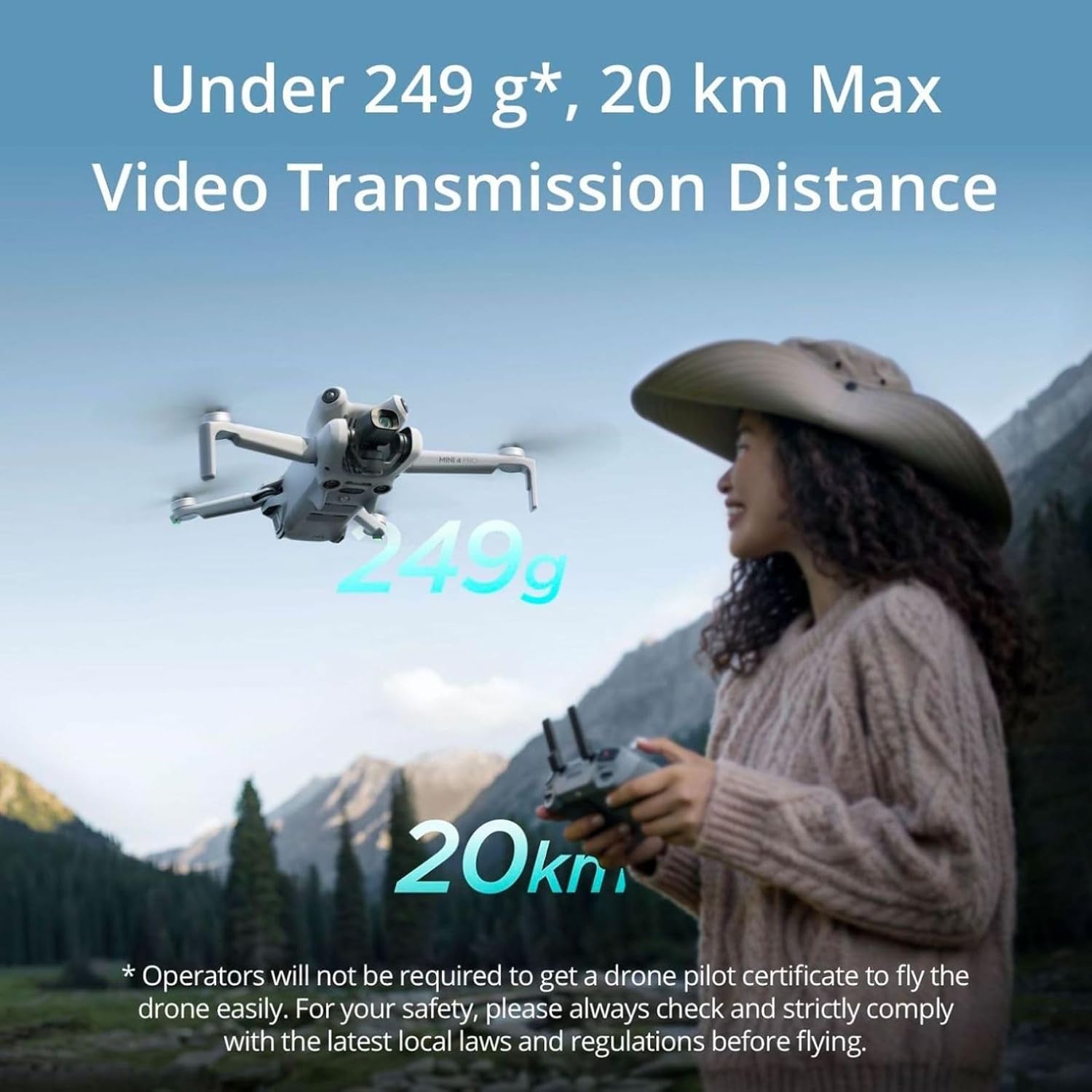 DJI Mini 4 Pro Fly More Combo Plus: 4K HDR Camera Drone