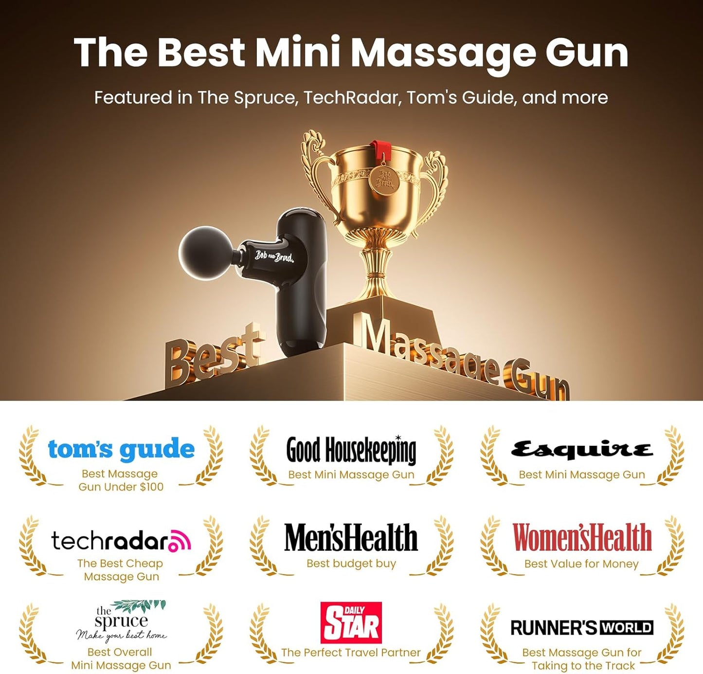 Bob & Brad Q2 Mini Massage Gun