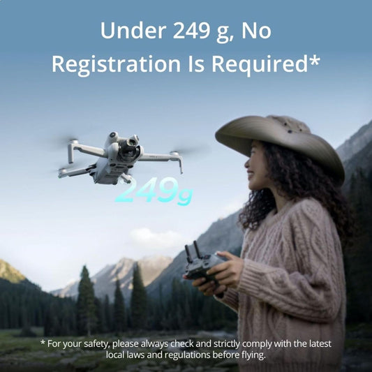 DJI Mini 4 Pro Fly More Combo Plus: 4K HDR Camera Drone