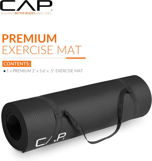 CAP Barbell Exercise Mat (Yoga Mat 10 mm)