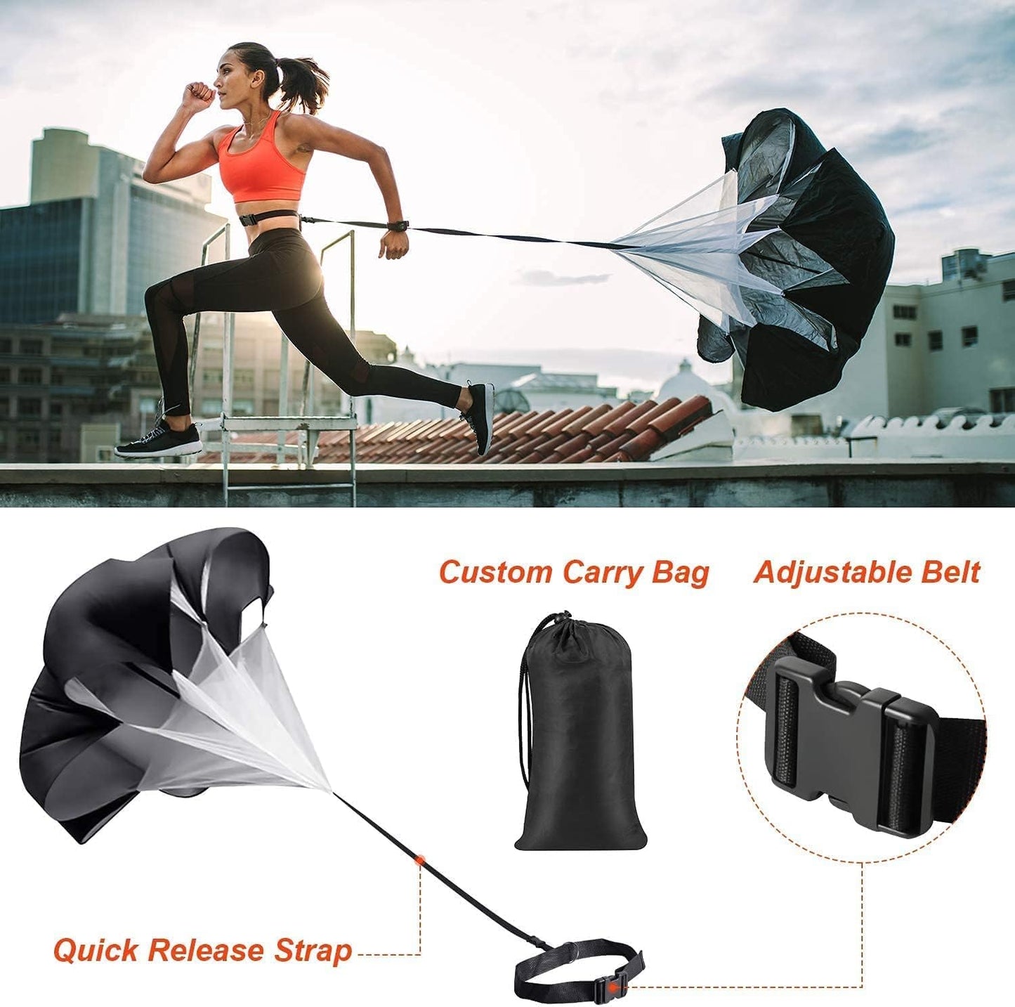 Speed Resistance Parachute (54″)