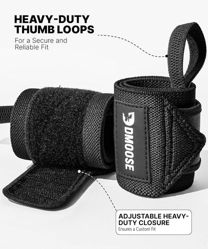 oldfit Wrist Support Wraps (Pair)