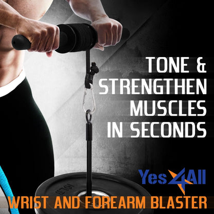 Wrist Roller Forearm Trainer