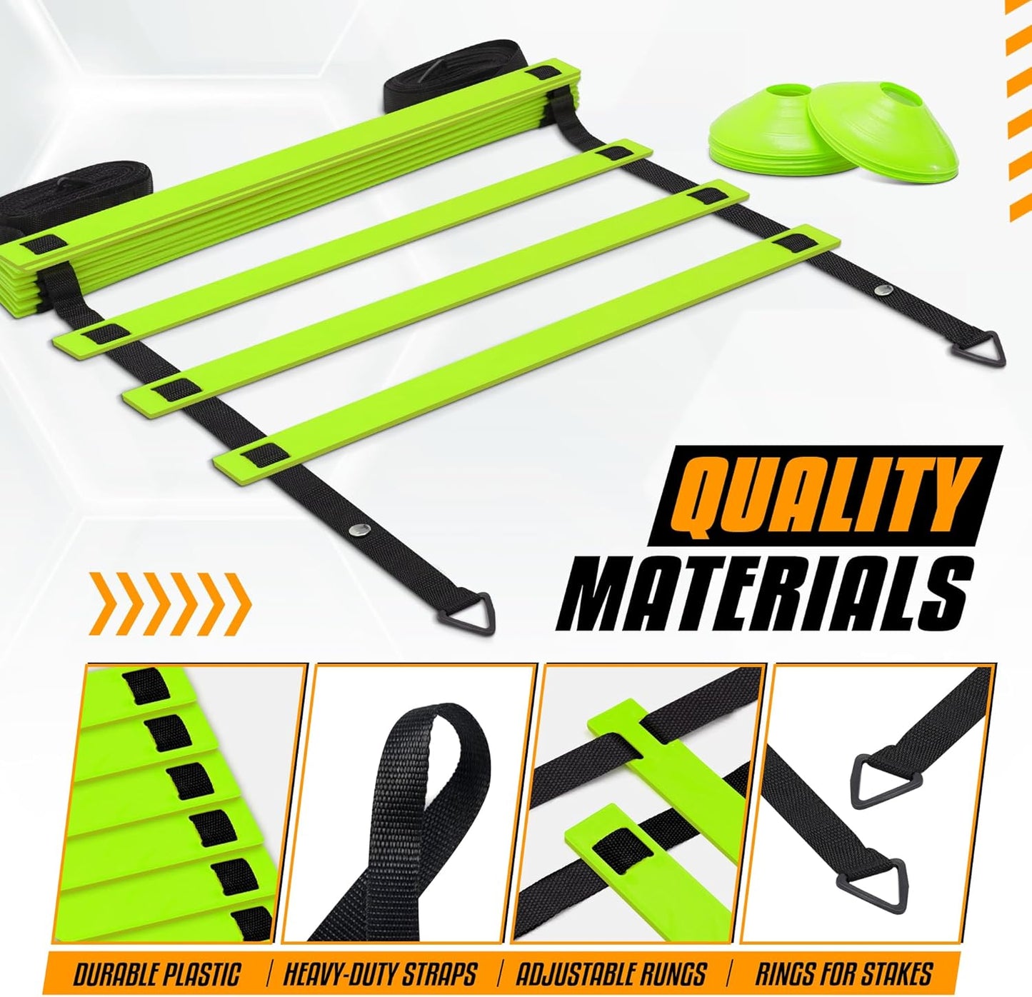 Yes4All Ultimate Agility Ladder (12-Rung)