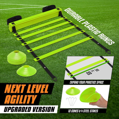 Yes4All Ultimate Agility Ladder (12-Rung)